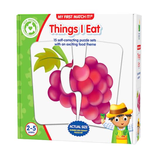 My First Match It - Things I Eat By The Learning Journey | 8" x 8" x 2.5" | Michaels®